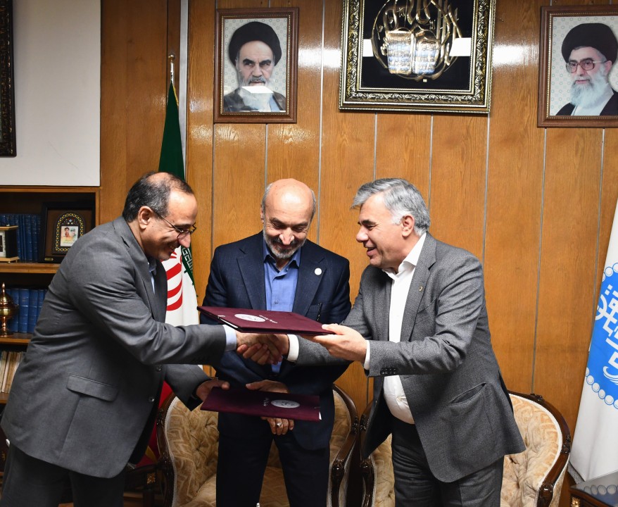 با امضای تفاهمنامهای مشترک و با حضور رئیس دانشگاه تهران: فصل جدیدی در همکاریهای سازمان زمینشناسی و اکتشافات معدنی و دانشگاه تهران آغاز شد با امضای تفاهمنامهای مشترک و با حضور رئیس دانشگاه تهران: فصل جدیدی در همکاریهای سازمان زمینشناسی و اکتشافات معدنی و دانشگاه تهران آغاز شد